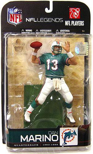 DAN MARINO #13 CHASE FIGURE MIAMI DOLPHINS McFARLANE NFL LEGENDS SERIES 5