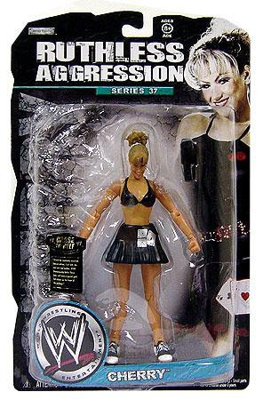 WWE Wrestling Ruthless Aggression Series 37 Cherry Action Figure 