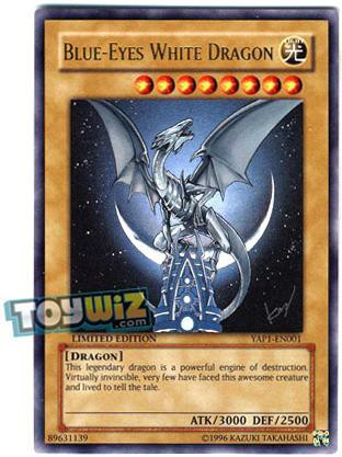 YuGiOh 10th Anniversary Pack Single Card Ultra Rare Blue-Eyes