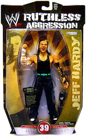 WWE Wrestling Ruthless Aggression Series 39 Jeff Hardy Action