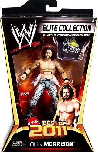 WWE ジョン・モリソン　エリート　フィギュア Amazon.com: WWE John Morrison Elite Collection Series 82