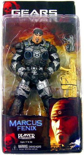 NECA Gears of War Player Select Series 3 Marcus Fenix 7 Action