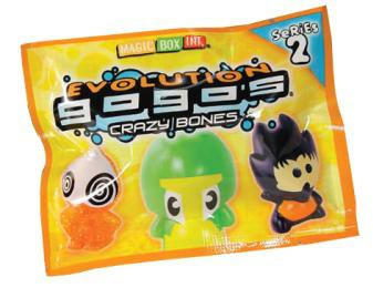 Crazy Bones Gogos Series 2 Evolution Booster Pack 3 Figures Magic Box Int.  - ToyWiz