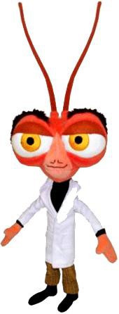 Monsters vs. Aliens Dr. Cockroach 6 Plush Figure Dreamworks Animation -  ToyWiz