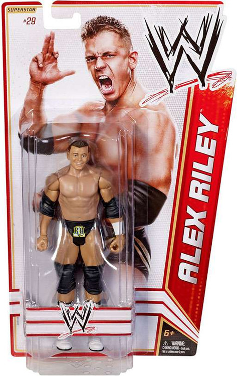 WWE Wrestling Series 17 Alex Riley Action Figure 29 Mattel Toys