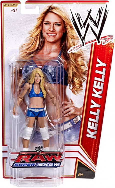 WWE Wrestling Series 18 Kelly Kelly Action Figure 31 Mattel Toys