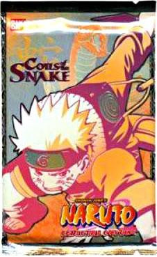 Naruto Trading Card Game Coils of the Snake Booster Pack Bandai America - ToyWiz Naruto Trading Card Game Coils of the Snake Booster Pack Bandai America - ToyWiz