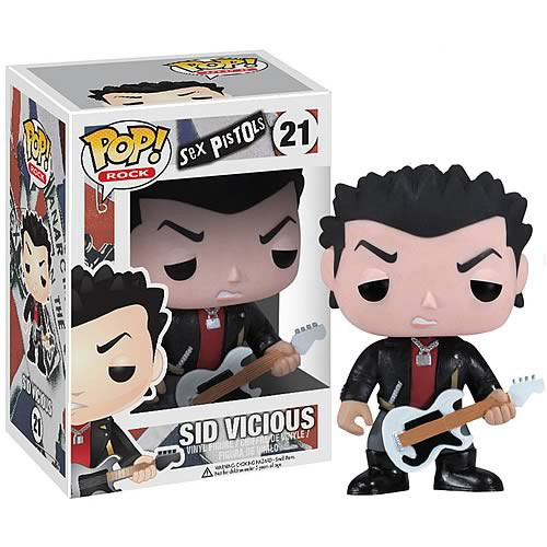 Funko Sex Pistols Pop Rocks Sid Vicious Vinyl Figure 21 Toywiz 3549