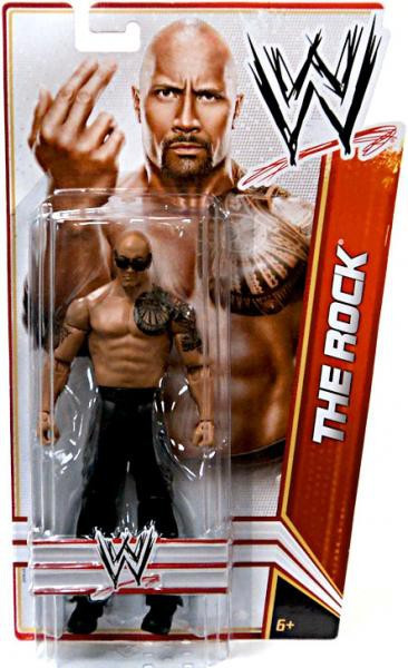 WWE Wrestling Signature Series 4 The Rock Action Figure Mattel