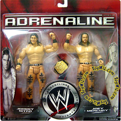 WWE Wrestling Adrenaline Series 19 Johnny Nitro Joey Mercury