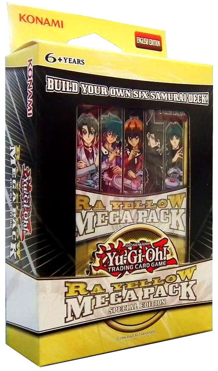 YuGiOh Ra Yellow Mega Pack Special Edition 3 Booster Packs Promo Card Konami - ToyWiz YuGiOh Ra Yellow Mega Pack Special Edition 3 Booster Packs Promo Card Konami - ToyWiz
