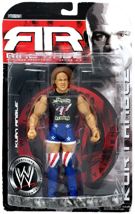 WWE Wrestling Ruthless Aggression Series 18.5 Ring Rage Kurt Angle