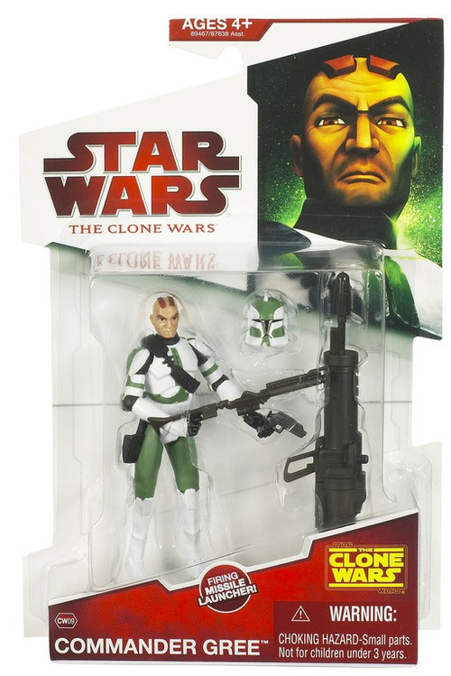 Star Wars Clone Wars 2009 Commander Gree Action Figure