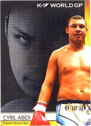 Figurine K-1 Cyril Abidi - Statue UFC - Sport De Combat - Neuve