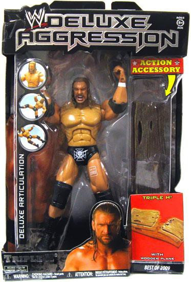 WWE Wrestling Deluxe Aggression Best of 2009 Triple H Action