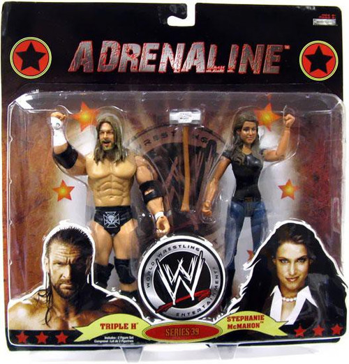 WWE Wrestling Adrenaline Series 39 Triple H Stephanie McMahon 