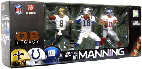 McFarlane NFL Figure Series 34 PEYTON MANNING 6 Football RARE Chase Variant