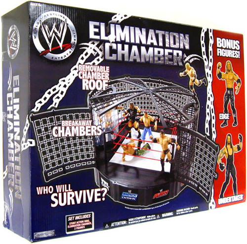 WWE Wrestling Playsets Elimination Chamber Exclusive Action Figure