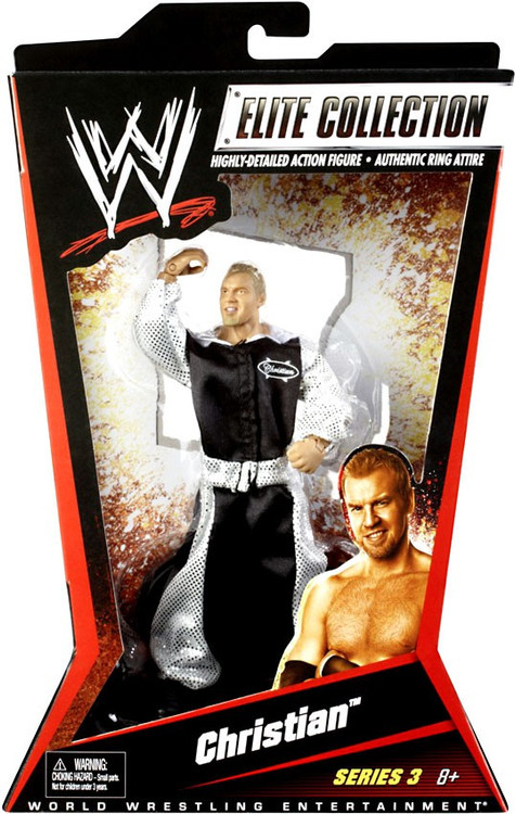 WWE Wrestling Elite Collection Series 3 Christian Action Figure Mattel Toys  - ToyWiz