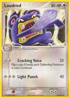 loudred pokemon card - 212/182 - Paradox Rift - Illustration Rare edge (50) Loudred does 10 damage to itself Loudred - Chief_Meat