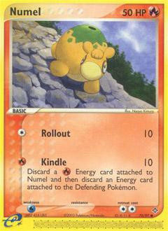 numel pokemon card - (21/149) - BW [R] Lunge (20) Flip a coin Numel Price - Holon Phantoms