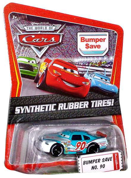 Disney Pixar Cars The World of Cars Synthetic Rubber Tires Bumper