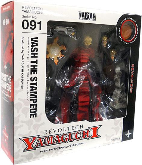 Trigun Yamaguchi Revoltech Vash the Stampede Action Figure