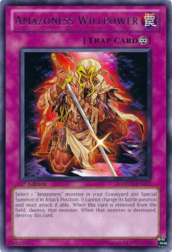 YuGiOh YuGiOh 5Ds Duelist Revolution Single Card Rare Amazoness