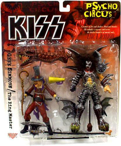 【KISS PSYCHO CIRCUS フィギュア】 2種 マクファーレントイズ KISS PSYCHO CIRCUS フィギュア】 2種 マクファーレントイズ
