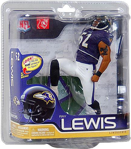 McFarlane Toys NFL Baltimore Ravens Sports Picks Football Series 5 Ray Lewis  Action Figure White Jersey - ToyWiz