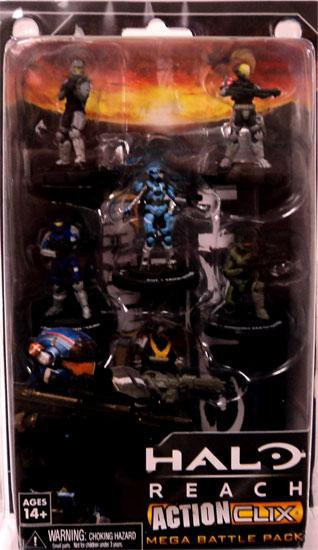 NECA Halo Reach ActionClix Noble Team - ToyWiz