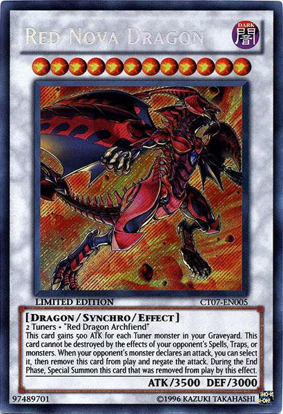 yugioh card red nova dragon Yugioh Red Nova Dragon LC5D-EN073 Super Rare 1st Edition Near Mint