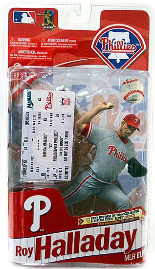 Men's Philadelphia Phillies Roy Halladay Patch #34 Cool Base