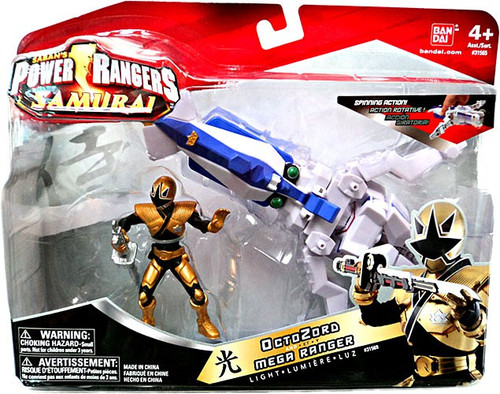 Power Rangers Samurai OctoZord Light Mega Ranger Action