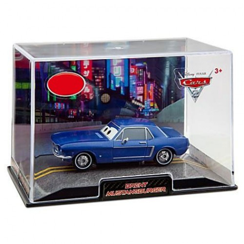 Disney Pixar Cars Cars 2 143 Collectors Case Brent Mustangburger