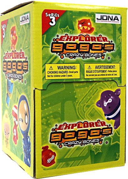 gogos crazy bones booster box GoGo's game pieces that you can collect and trade with your friends Crazy Bones Gogos Series 3