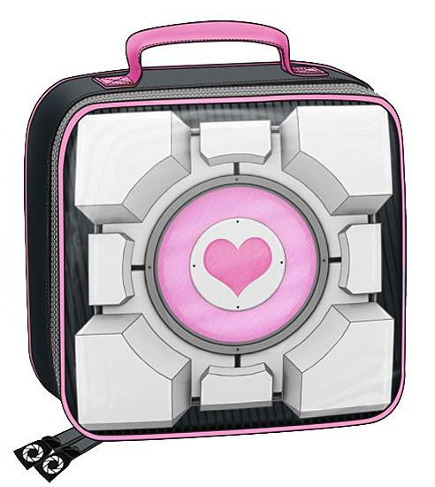 Portal 2 Companion Cube Lunch Box Insulated Crowded Coop Toywiz - lunchbox friends roblox song id