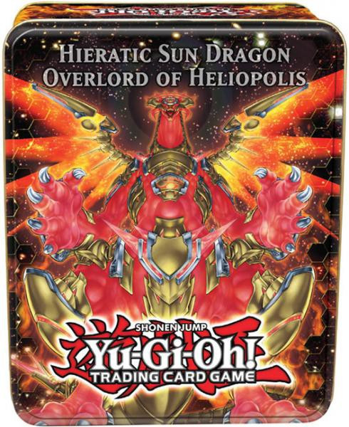 YuGiOh 2012 Hieratic Sun Dragon Overlord of Heliopolis Tin Set 5