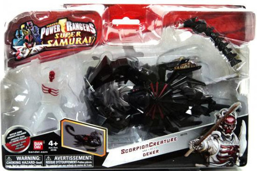 Power Rangers Super Samurai Scorpion Creature Deker Action Figure