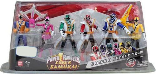 Power Rangers Super Samurai Samurai Ranger Team Exclusive 4 Action