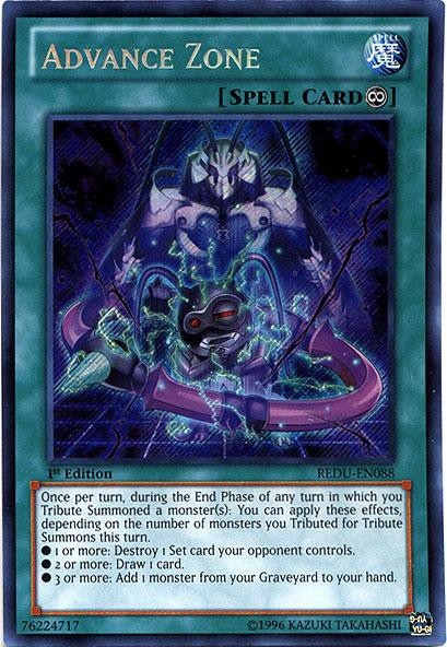 YuGiOh Trading Card Game Return of the Duelist Single Card Secret Rare Advance Zone REDU-EN088 - ToyWiz YuGiOh Trading Card Game Return of the Duelist Single Card Secret Rare Advance Zone REDU-EN088 - ToyWiz