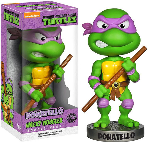 Funko Teenage Mutant Ninja Turtles Wacky Wobbler Donatello Bobble