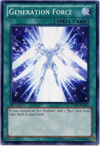 YuGiOh Return of the Duelist Common Generation Force REDU-EN063