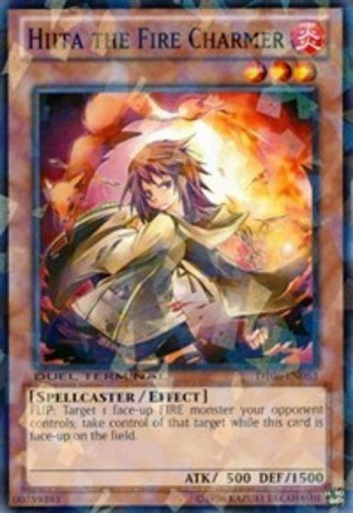 YuGiOh Duel Terminal 6 Single Card Parallel Rare Hiita the Fire
