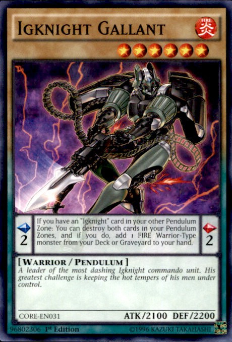 yugioh igknight cards YU-GI-OH! - Margrave (CORE-EN030) - Clash of Rebellions - 1st Edition is a strategic trading card game in which two players Duel each other using a variety of Monster Yu-Gi-Oh Card - MP16-EN148 -