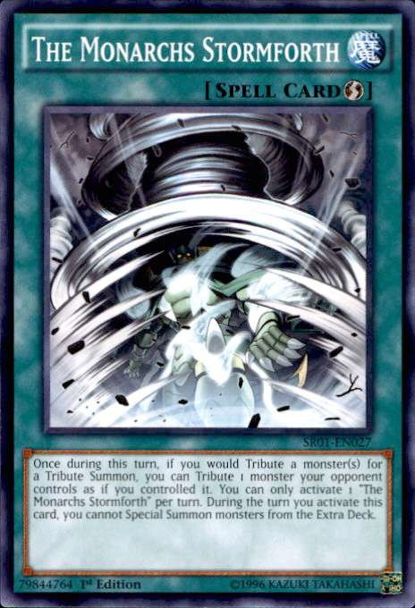 yugioh extra deck monarchs YU-GI-OH! - The Erupt (SR01-EN038) - Structure Deck: Emperor of Darkness - Edition Your Revised Guide to Monarchs