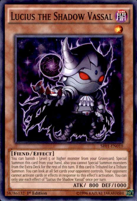 yugioh dark lucius deck Yu-Gi-Oh! - LV4 (CDIP-EN009) - Cyberdark Impact - 1st Edition Description coming soon... YuGiOh Emperor of Darkness Structure