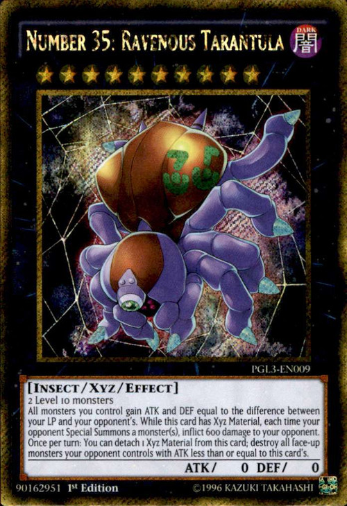 YuGiOh Premium Gold Infinite Gold Single Card Gold Secret