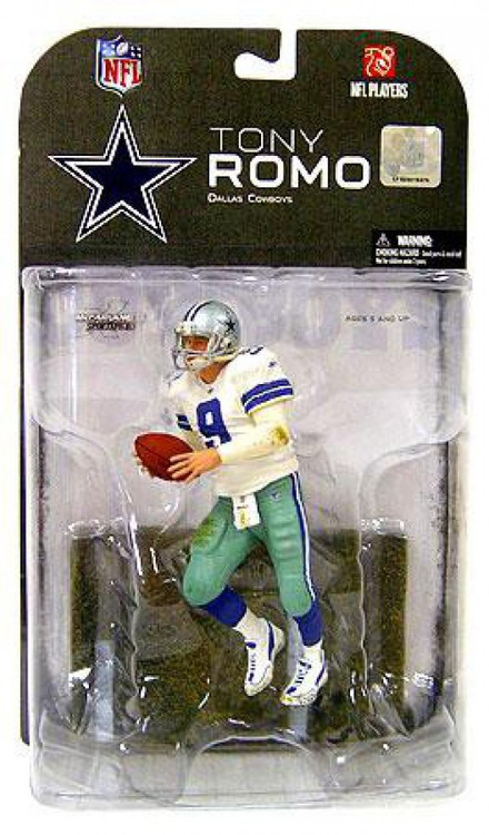 McFarlane Toys NFL Dallas Cowboys Sports Picks Football Series 17 Tony Romo  Action Figure Dirty Uniform - ToyWiz