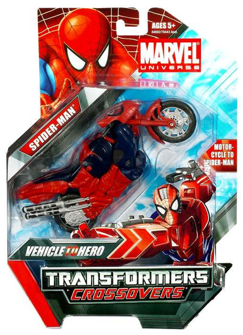 Transformers Marvel Crossovers Spider-Man Action Figure Hasbro